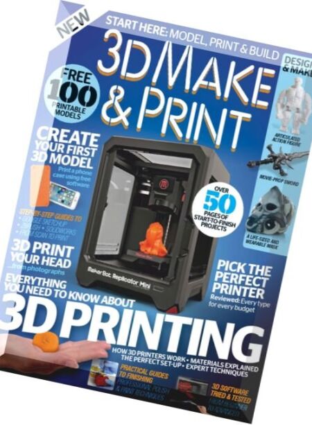3D Make And Print 2nd Edition Cover