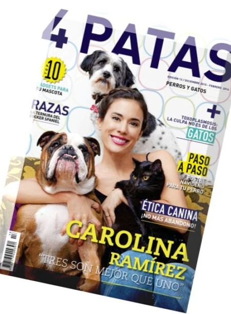 4 Patas – Diciembre-Febrero 2016 Cover