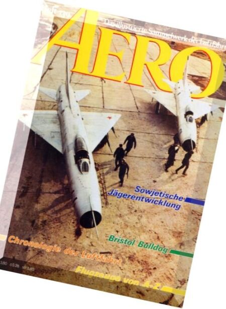 Aero Das Illustrierte Sammelwerk der Luftfahrt N 139 Cover