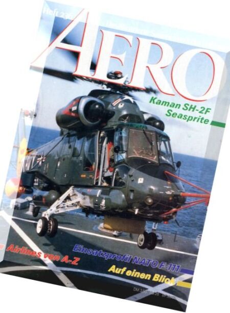 Aero Das Illustrierte Sammelwerk der Luftfahrt N 236 Cover