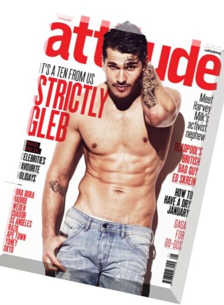 Attitude Magazine – February 2016 Cover