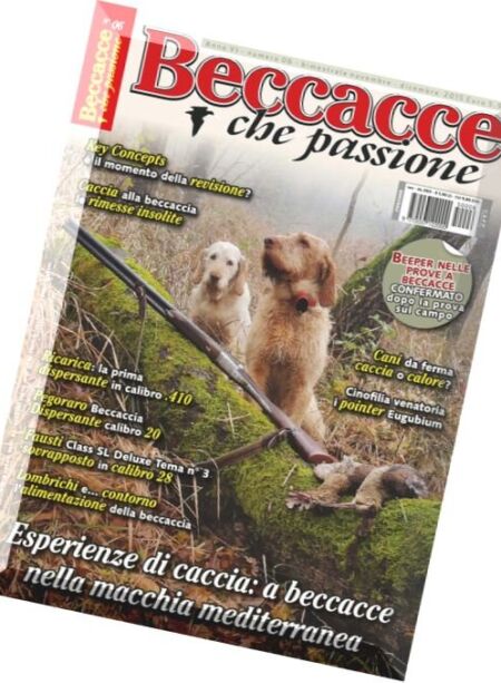 Beccacce Che Passione – Novembre-Dicembre 2015 Cover