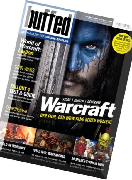 Buffed Magazin – Januar-Februar 2016 Cover