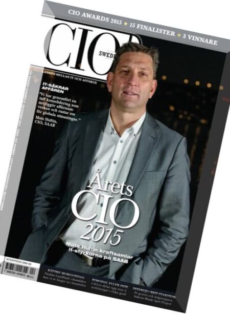 CIO Sweden – Nr.8, 2015 Cover