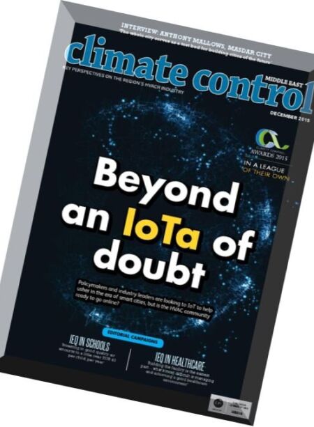 Climate Control Middle East – December 2015 Cover