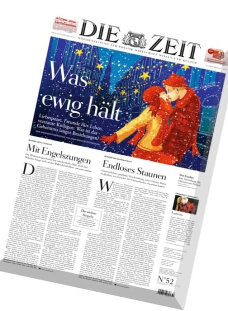 Die Zeit – 23 Dezember 2015 Cover
