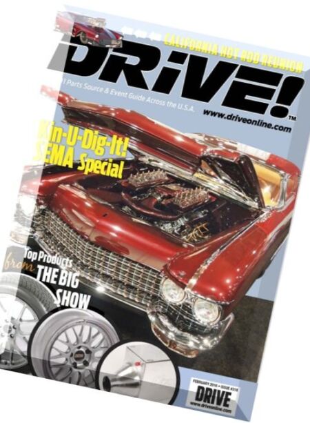 DRIVE! – February 2016 Cover
