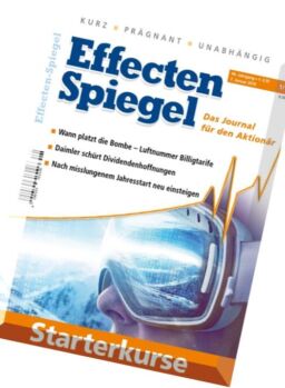 Effecten Spiegel – 7 Januar 2016