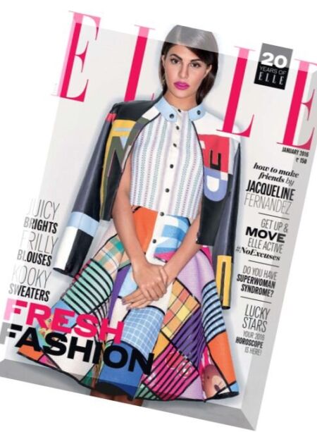 Elle India – January 2016 Cover