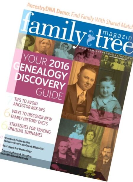 Family Tree USA – January-February 2016 Cover