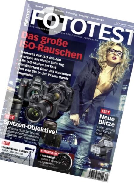 Fototest – Januar-Februar 2016 Cover
