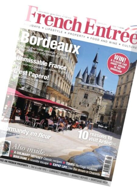 FrenchEntree – January-February 2016 Cover