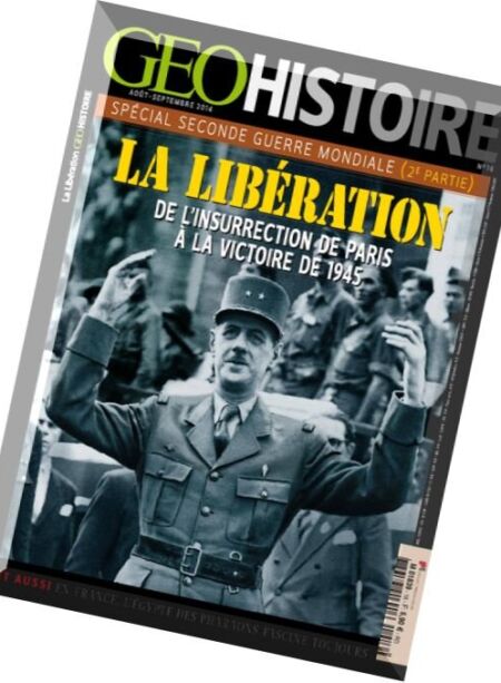 Geo Histoire – Aout-Septembre 2014 Cover