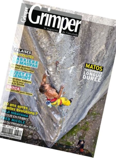 Grimper – Janvier-Fevrier 2016 Cover