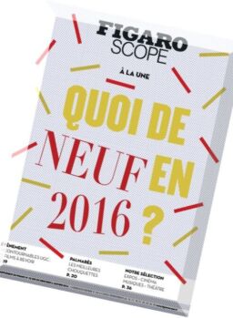 Le Figaroscope – 6 Janvier 2016