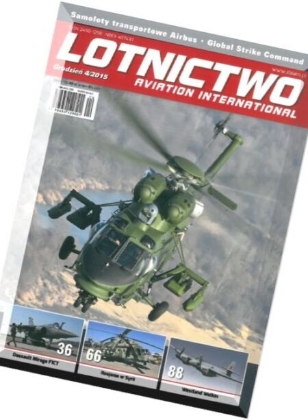 Lotnictwo Aviation International – 4, 2015 Cover