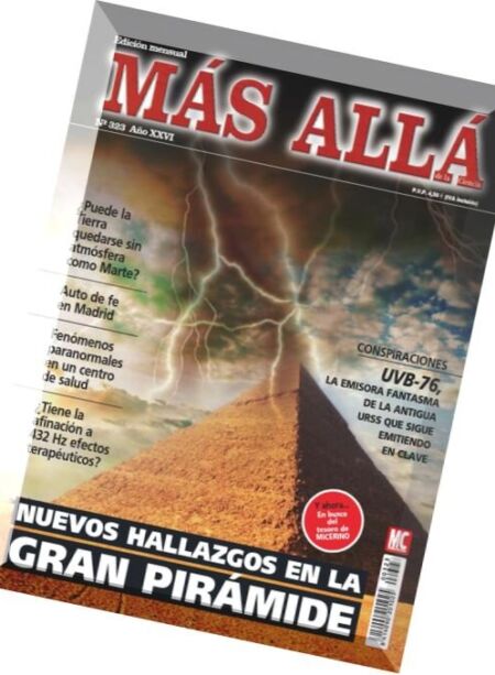 Mas Alla – Enero 2016 Cover