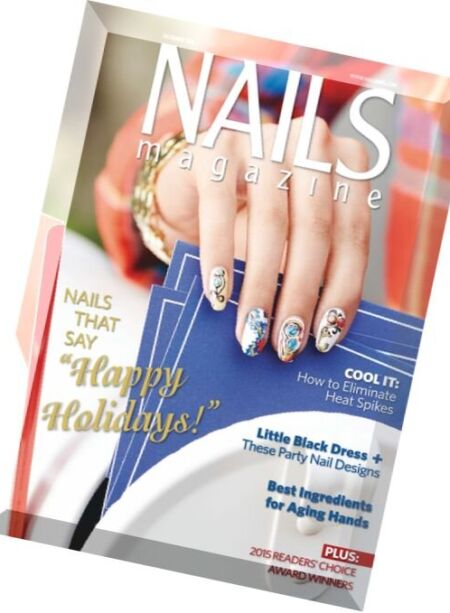 Nails Magazine – December 2015 Cover