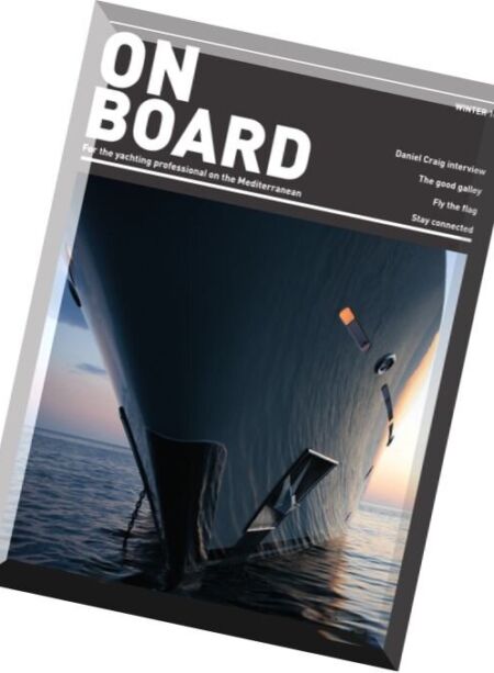 Onboard Magazine – Winter 2016 Cover