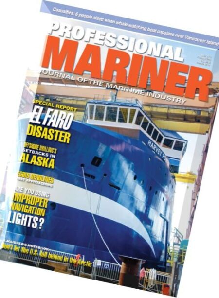 Professional Mariner – February 2016 Cover
