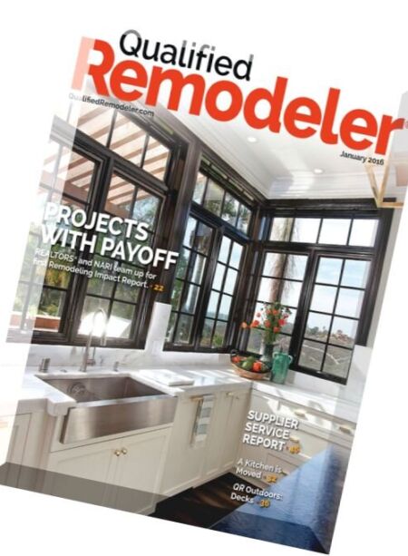 Qualified Remodeler – January 2016 Cover