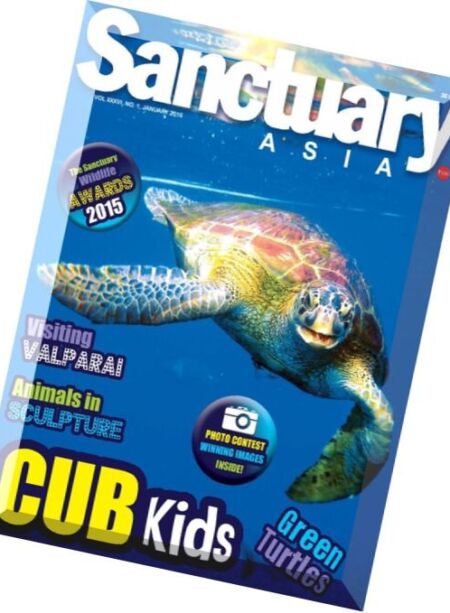 Sanctuary Asia – January 2016 Cover