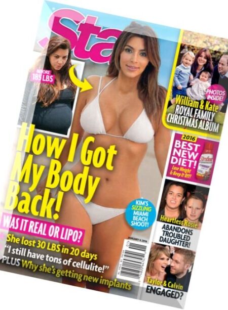 Star Magazine – 4 January 2016 Cover