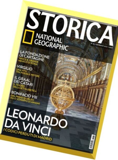 Storica National Geographic Italia – Gennaio 2016 Cover