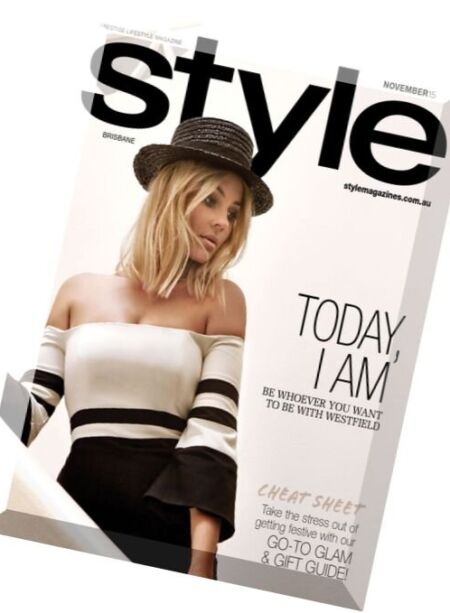 STYLE Magazine – November 2015 Cover