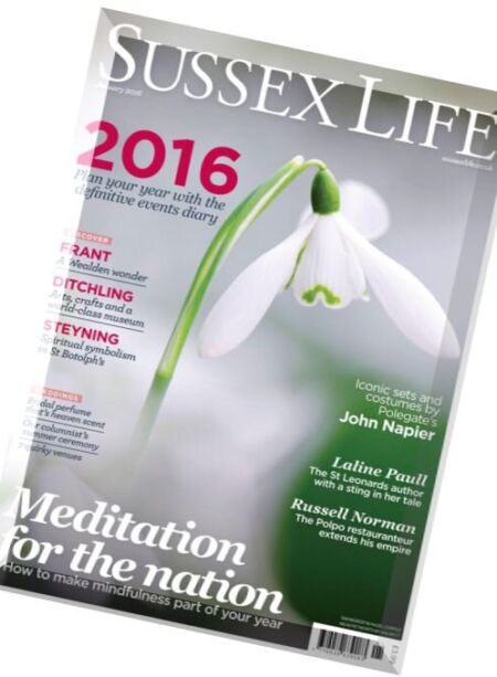 Sussex Life – January 2016 Cover