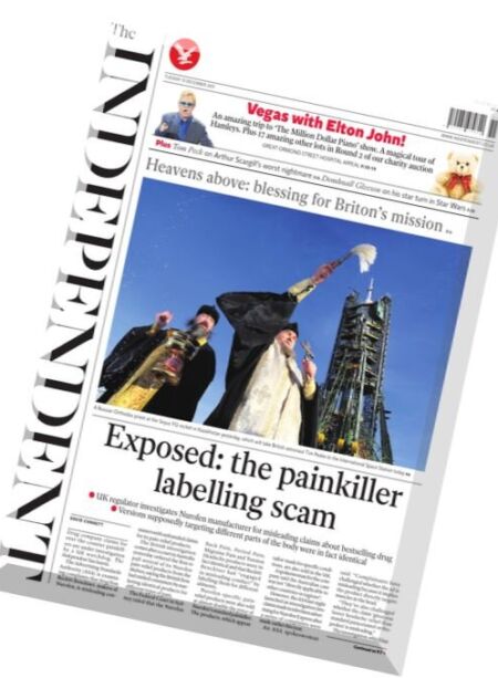 The Independent – 15 December 2015 Cover