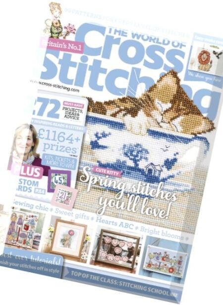The World of Cross Stitching – February 2016 Cover