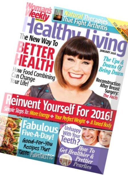 Woman’s Weekly Healthy Living – January 2016 Cover