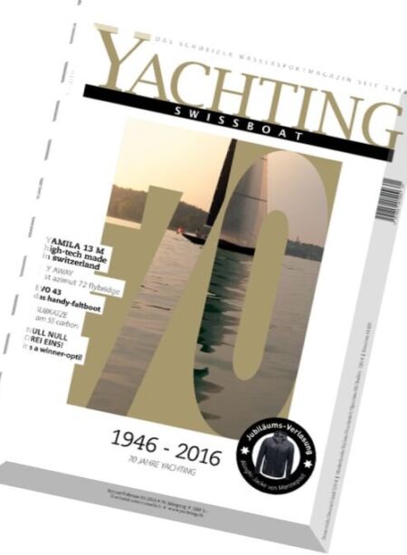 Yachting Swissboat – Januar-Februar 2016 Cover