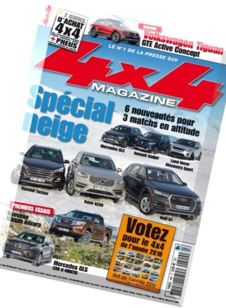4×4 Magazine – Fevrier-Mars 2016 Cover