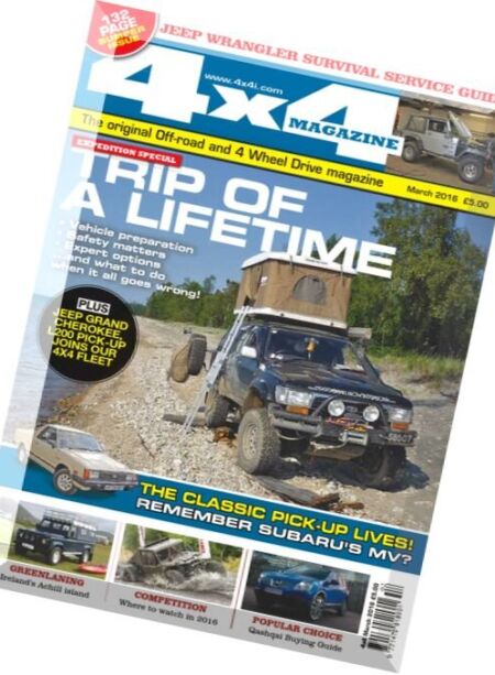 4×4 – March 2016 Cover