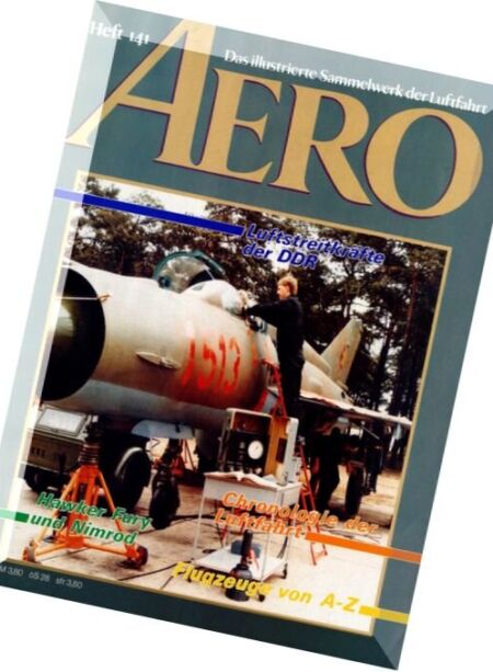 Aero Das Illustrierte Sammelwerk der Luftfahrt N 141 Cover