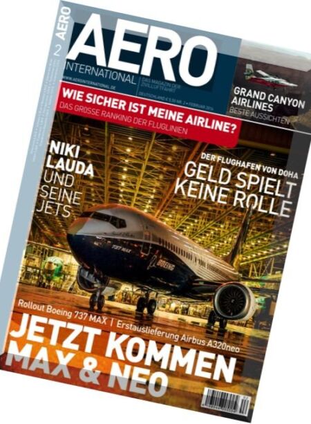 AERO International – Februar 2016 Cover