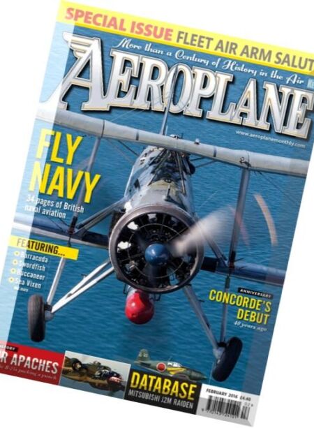 Aeroplane – February 2016 Cover