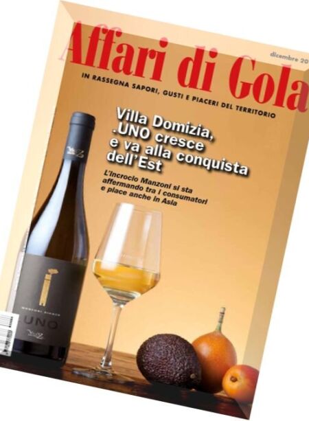 Affari di Gola – Dicembre 2015 Cover
