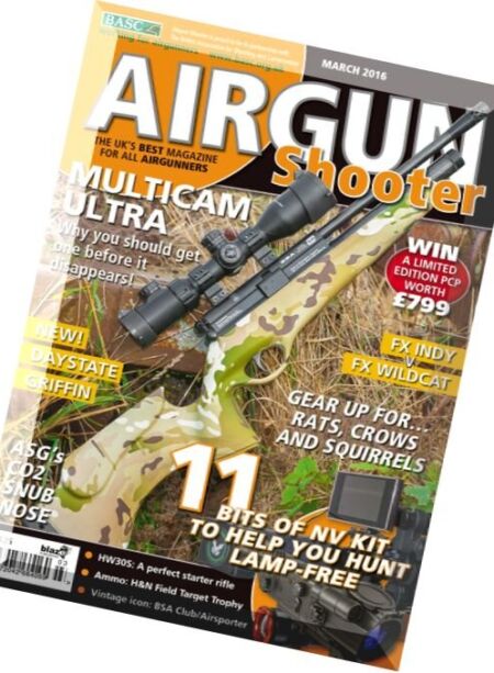 Airgun Shooter UK – March 2016 Cover