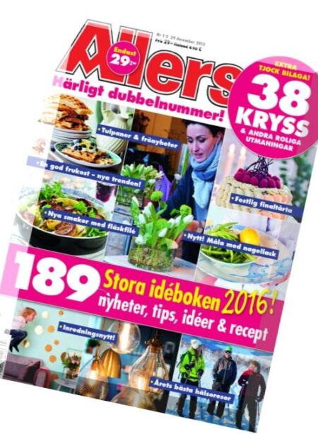 Allers – Nr.1-2, 29 December 2015 Cover