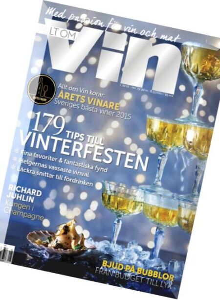 Allt om Vin – Nr.1, 2016 Cover