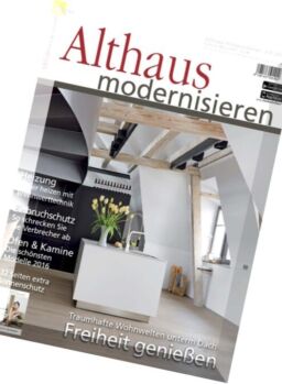 Althaus Modernisieren – Februar-Marz 2016