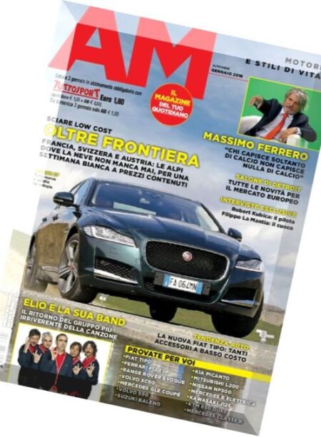 AM Automese – Gennaio 2016 Cover