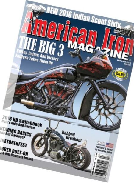 American Iron – Issue 333, 2016 Cover