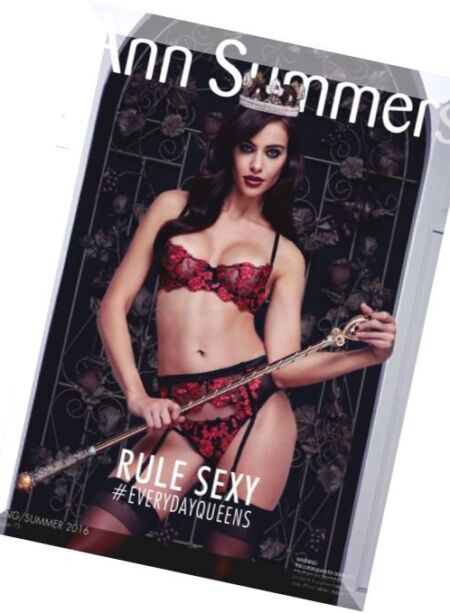 Ann Summers – Lingerie Spring Summer Collection Catalog 2016 Cover