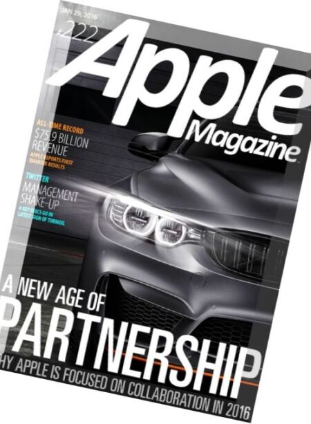 AppleMagazine – 29 January 2016 Cover
