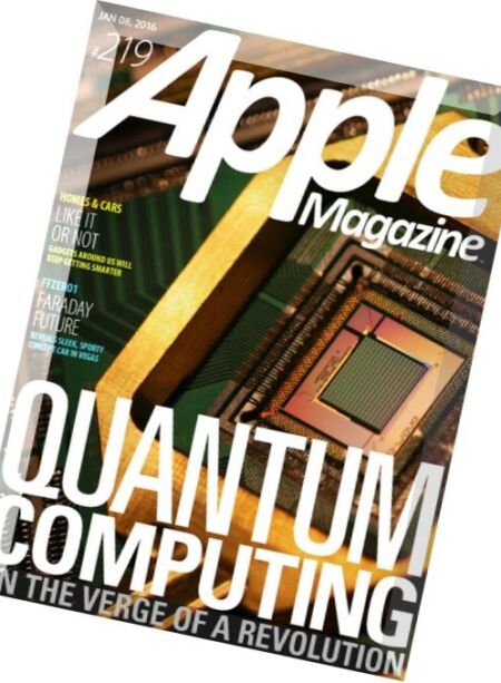 AppleMagazine – 8 January 2016 Cover