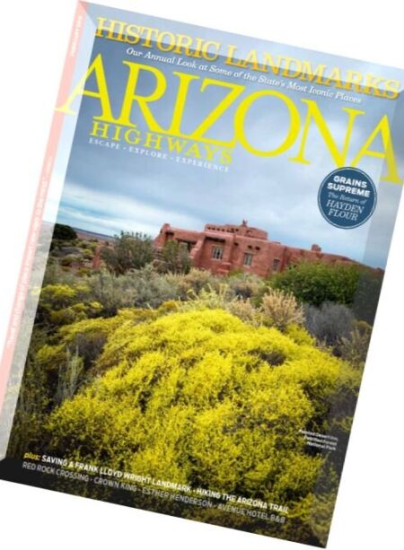 Arizona Highways Magazine – February 2016 Cover